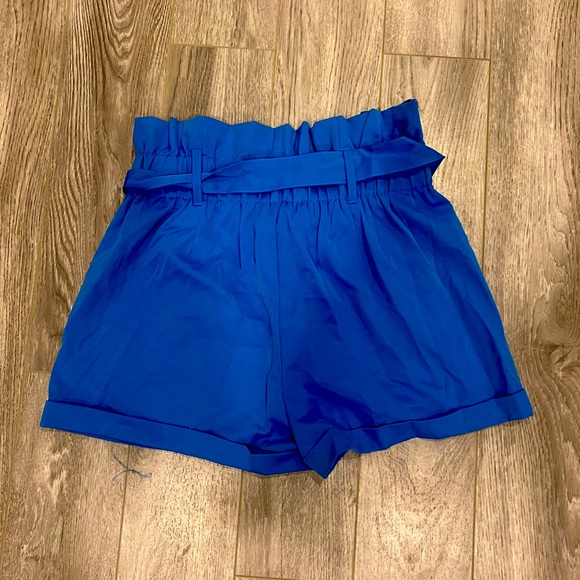 Urban planet high waist blue shorts - size M - Picture 2 of 2